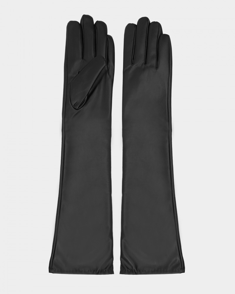  Перчатки Long, Цвет - черный