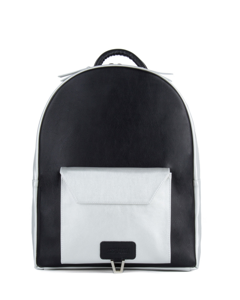 Рюкзак Vendi, Color - черный-серебристый