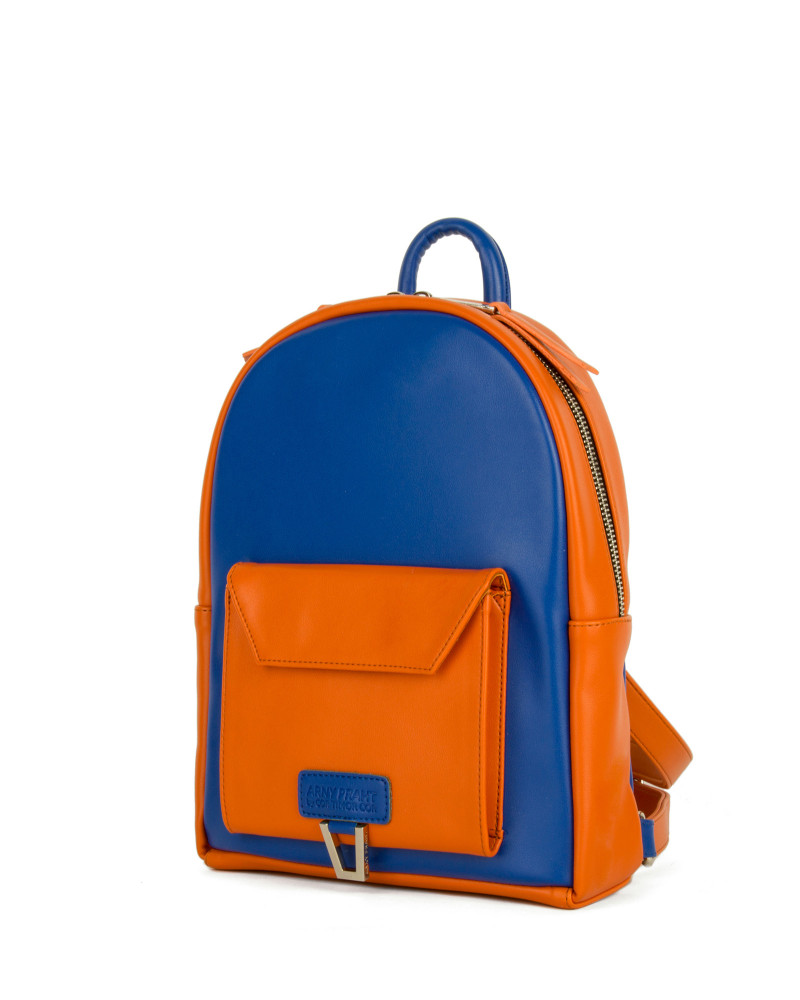 Рюкзак Vendi S, Color - синий-оранжевый