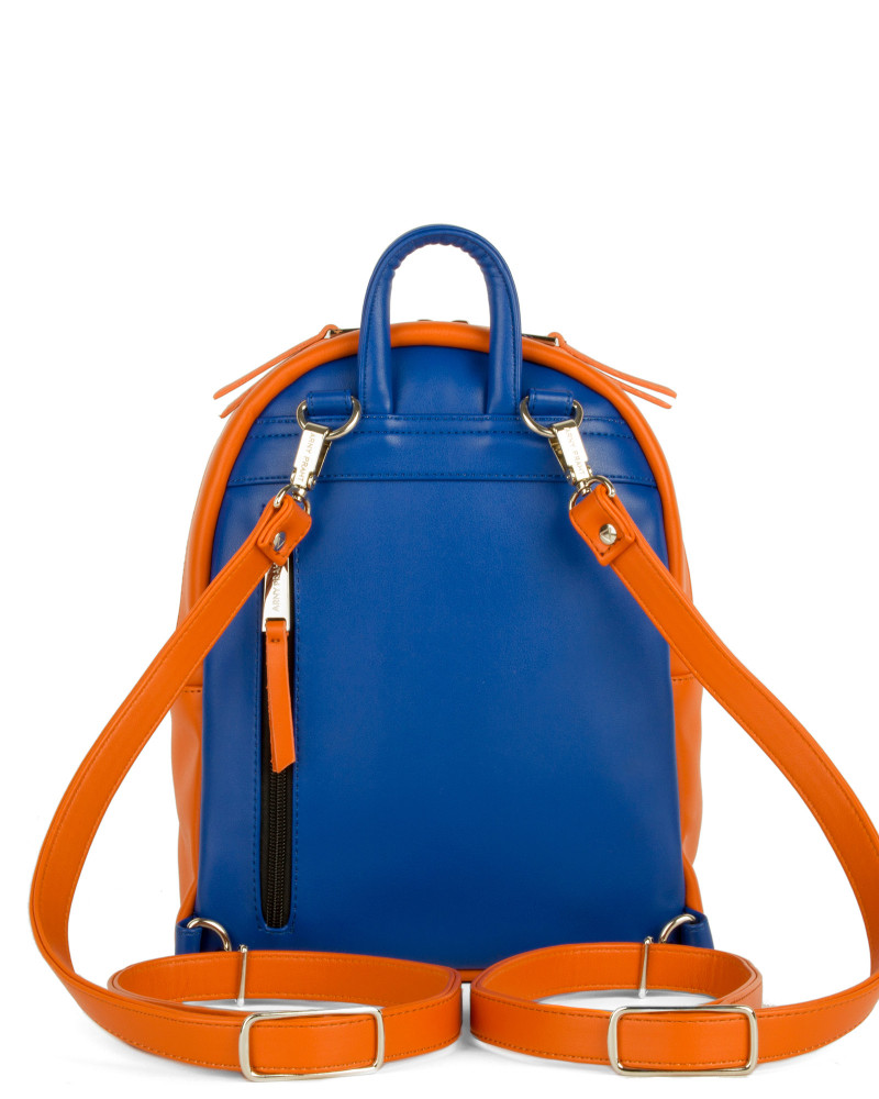 Рюкзак Vendi S, Color - синий-оранжевый