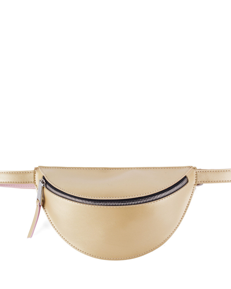 Поясная сумка Dumpi, Color - золотой-розовый
