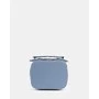 Маленькая каркасная женская сумка на широком ремне в цвете голубой камень купить за 3990 руб в Москве и Спб | ARNY PRAHT