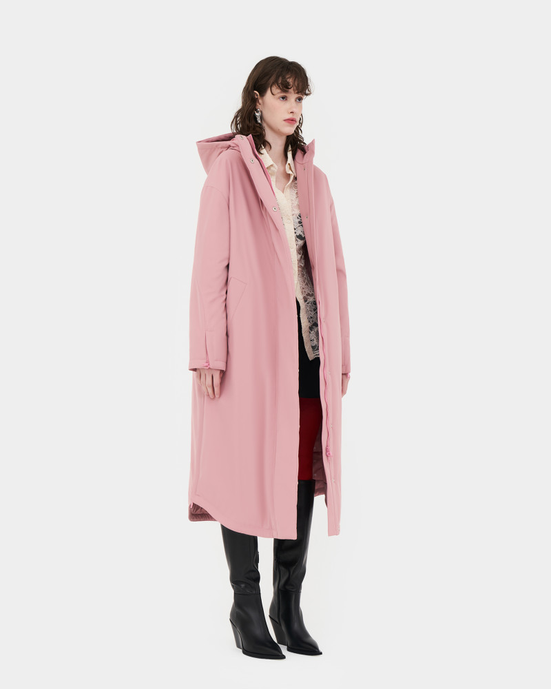 Куртка-пальто ANTARCTICA, Цвет - розовый