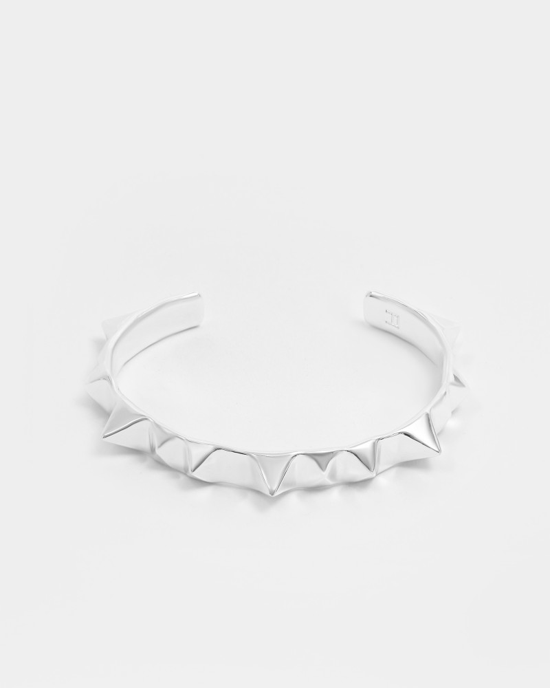  Браслет GENTLE SPIKES bracelet, Цвет - серебристый