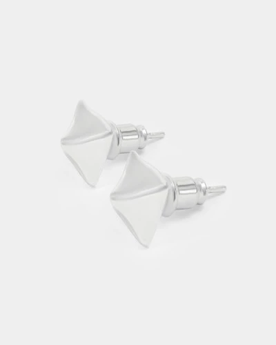 Серьги пусеты GENTLE SPIKES pins серебристый